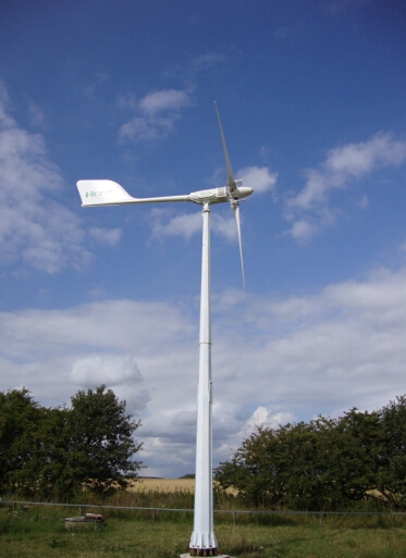 Application of 10kw Wind Turbine in Micro-Grid System with Wind, Solar Energy and Storage and Charging