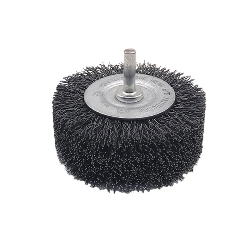 Black Steel Power Circular Steel Wire Wheel Brush