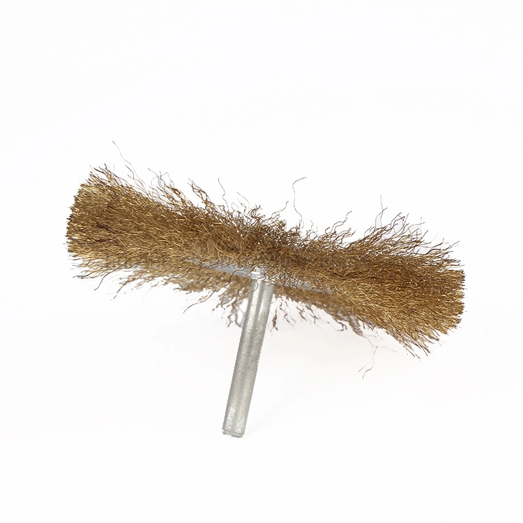 Power Cleaning Tool Brass/Copper Steel Wire Wheel Brush