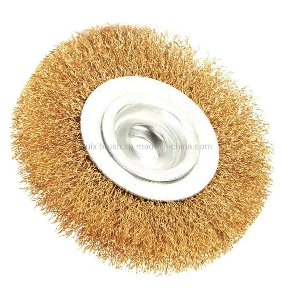 Metal Polishing Durable Rotary Brass Wheel Brush